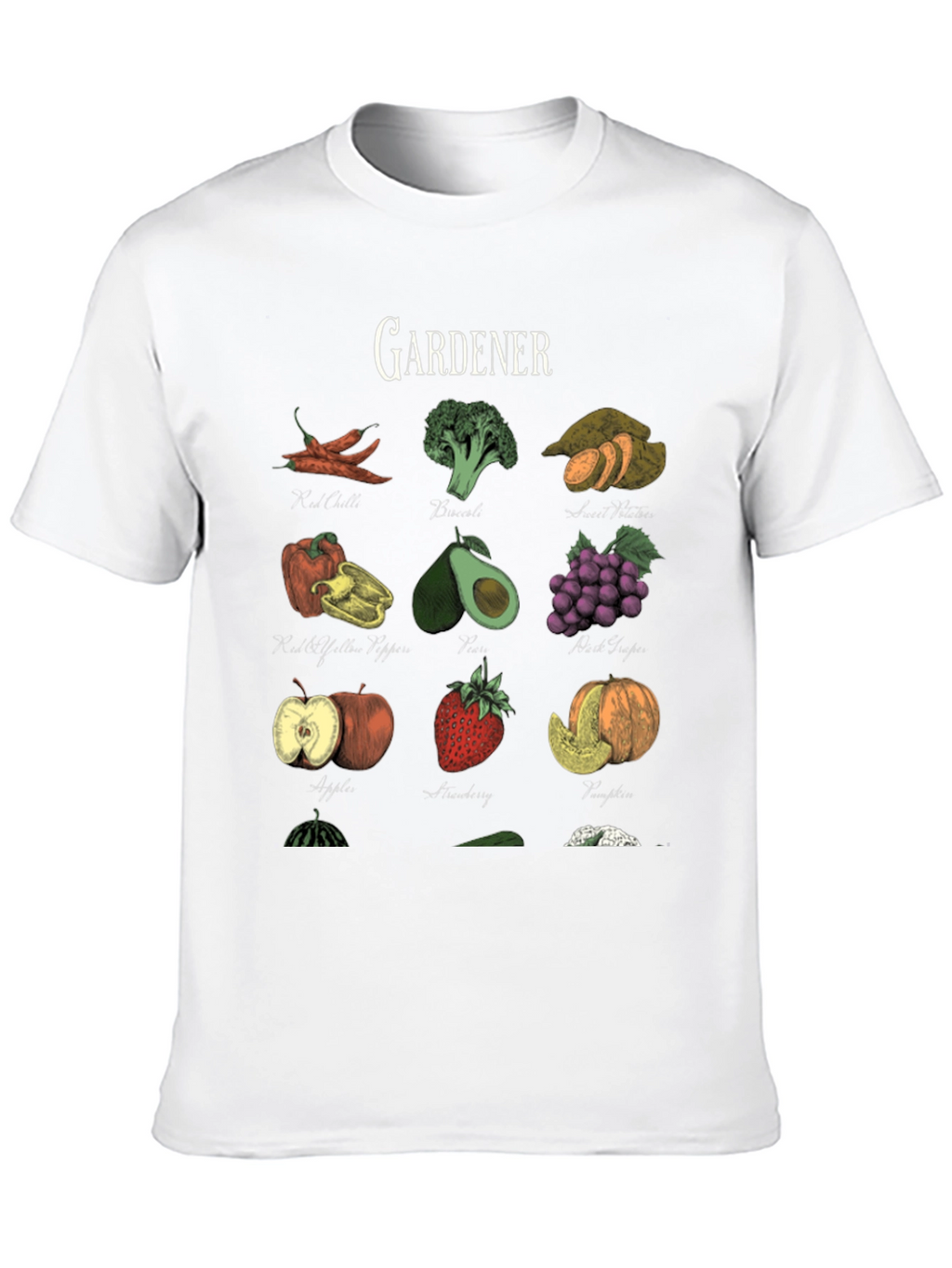 Gardeners Bounty Black Graphic Tee