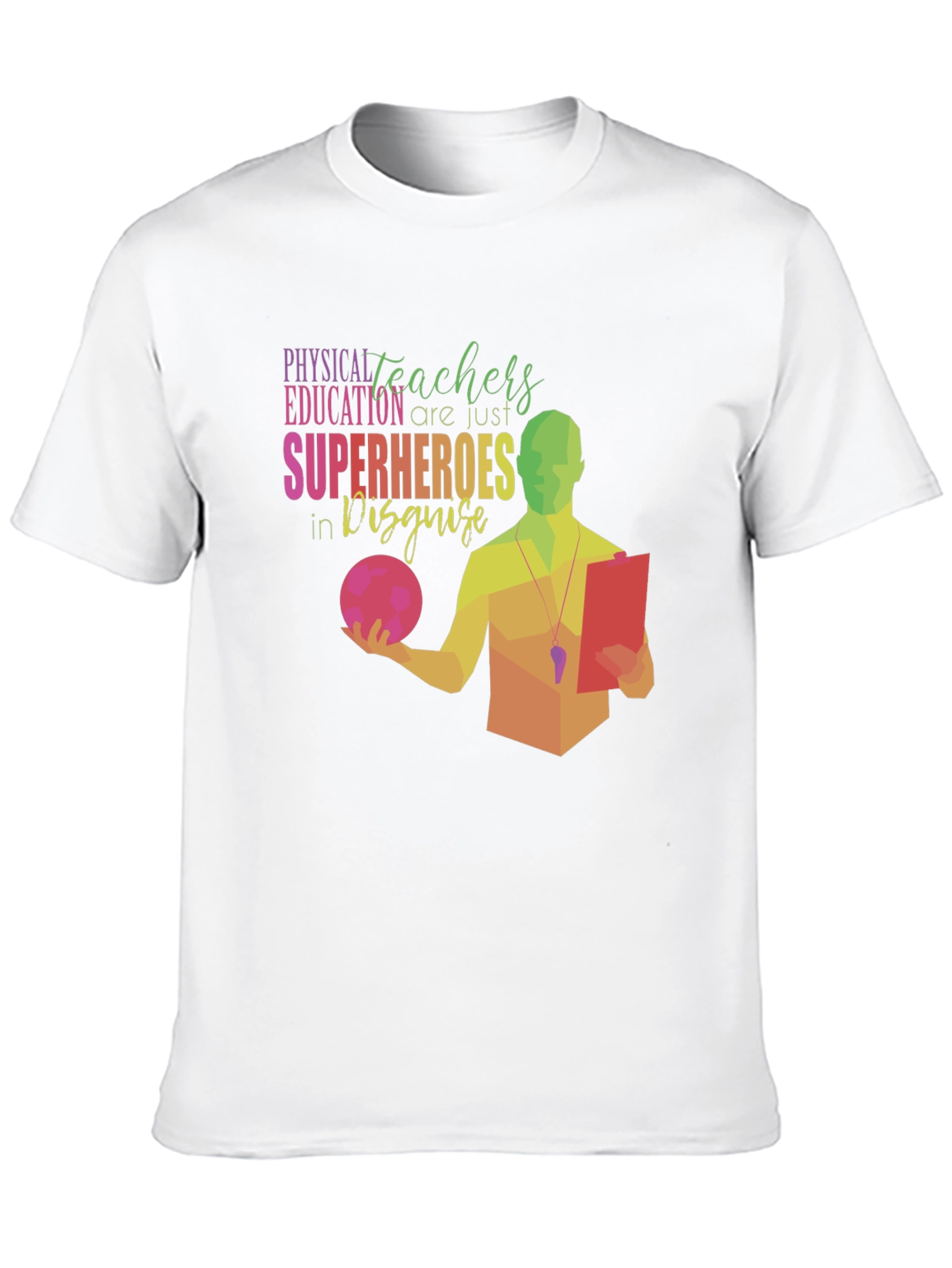 PE Teachers are Superheroes T-Shirt