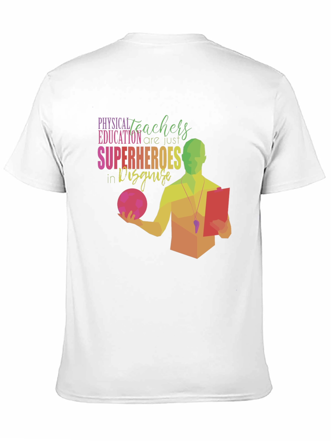 PE Teachers are Superheroes T-Shirt
