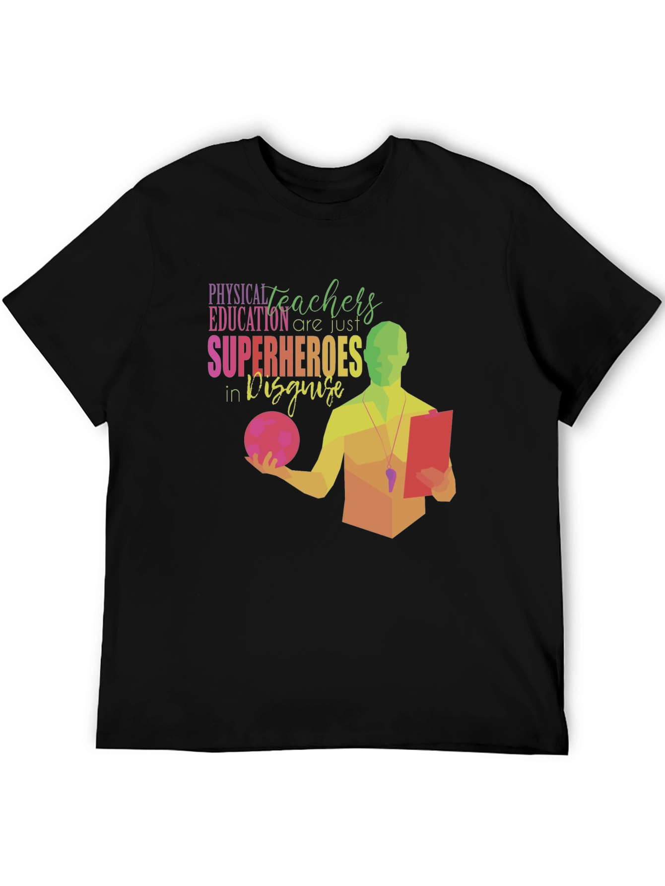 PE Teachers are Superheroes T-Shirt