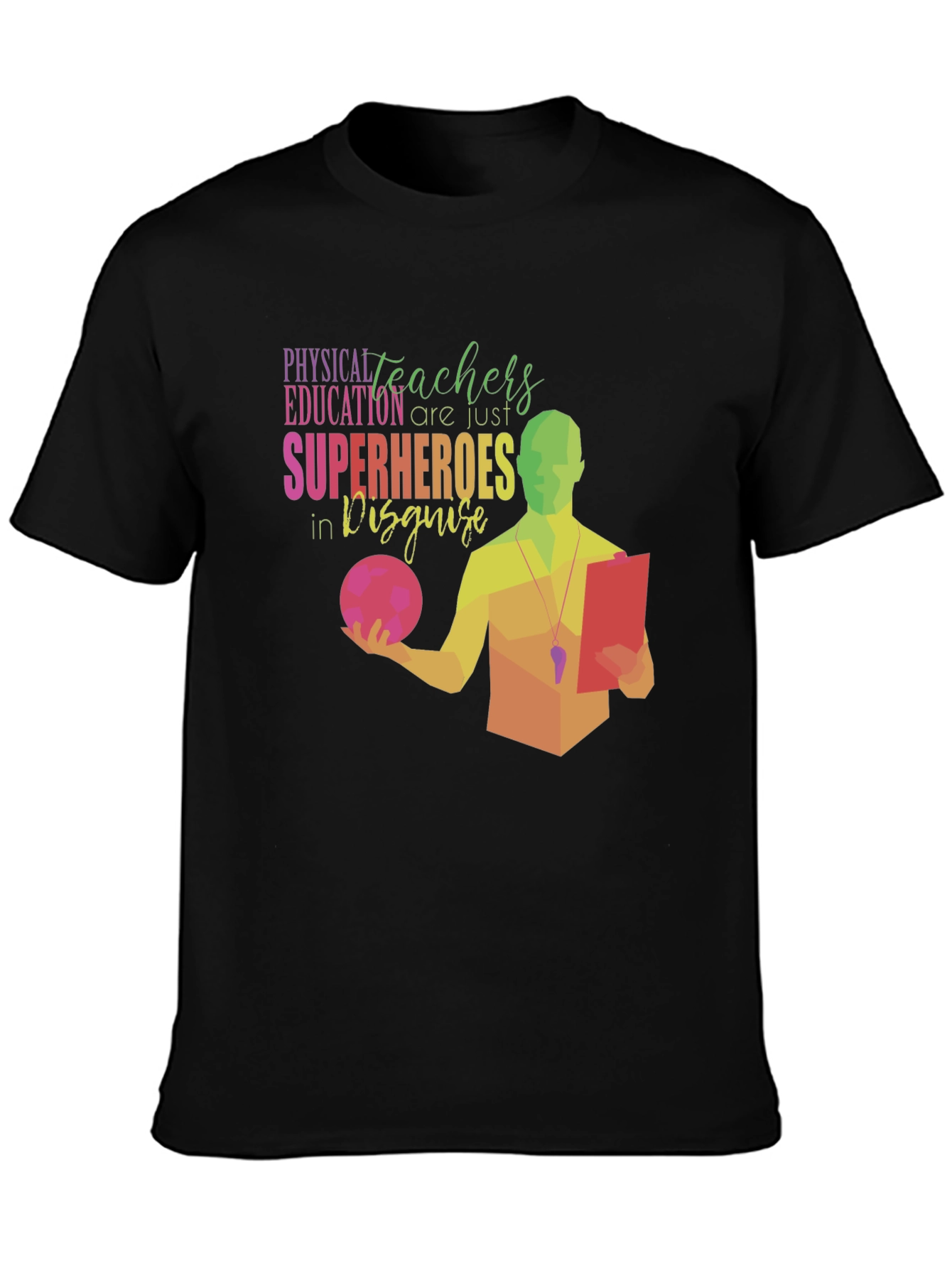 PE Teachers are Superheroes T-Shirt