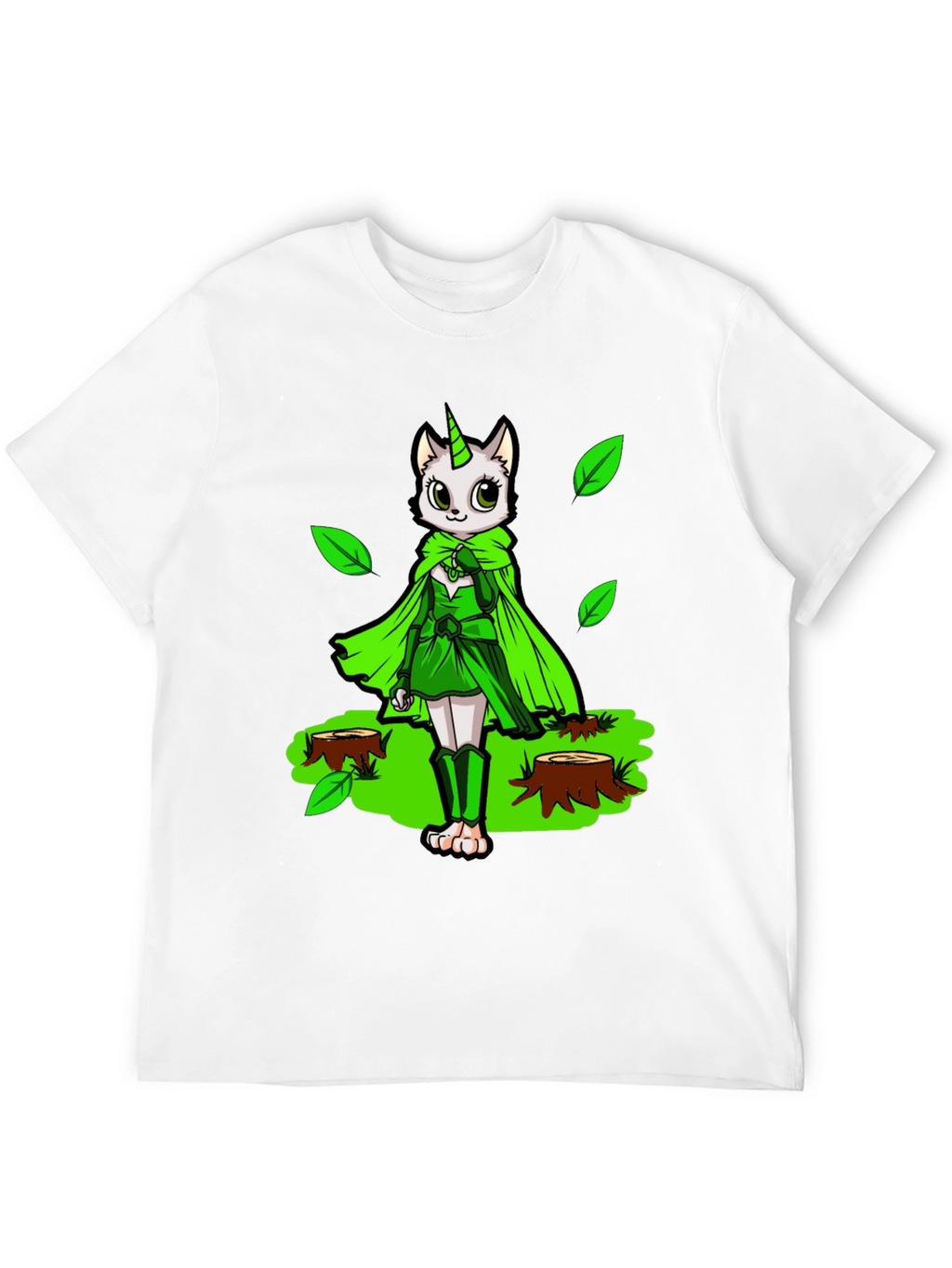 Unicat Forest Guardian Black T-Shirt
