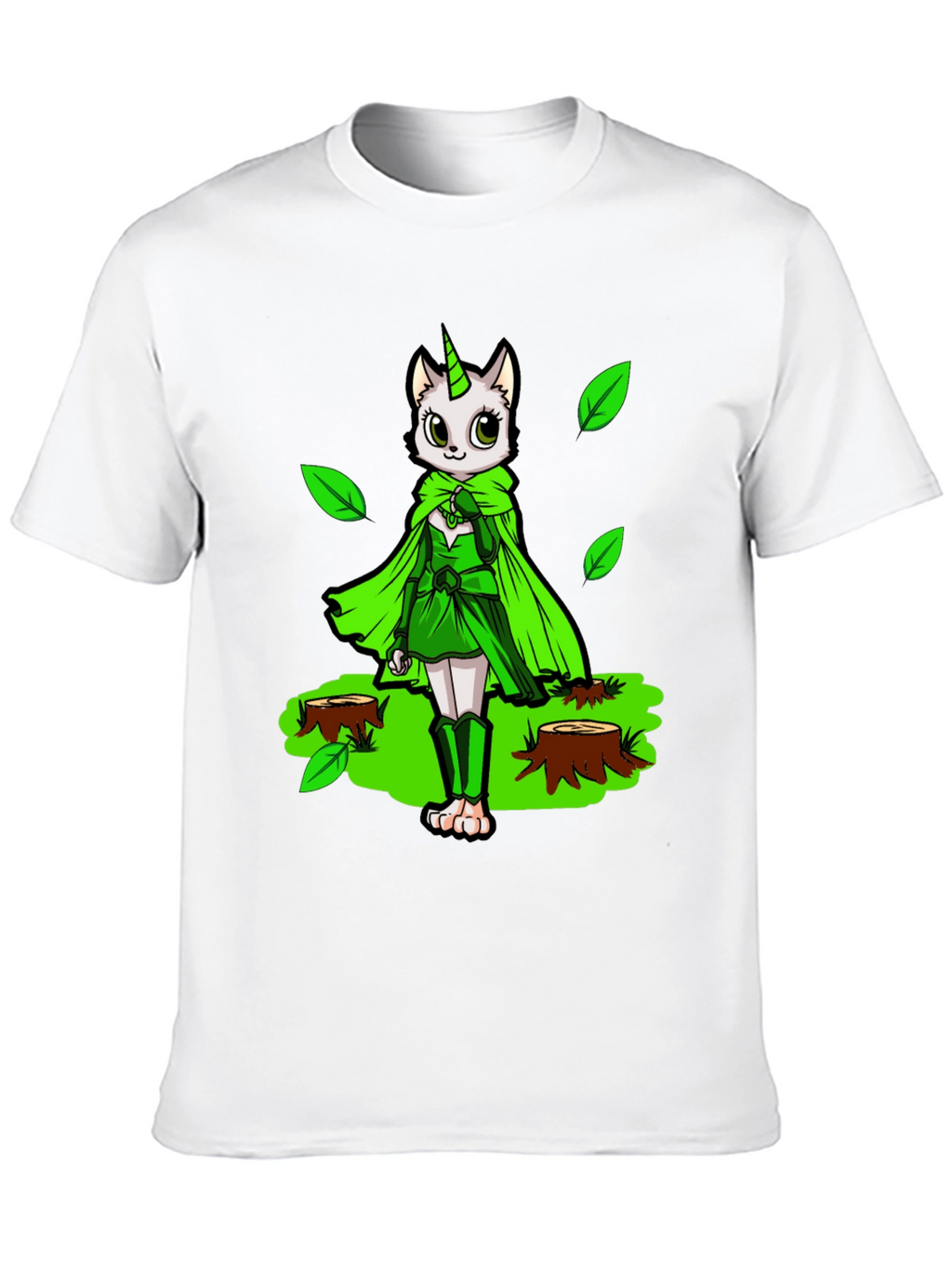 Unicat Forest Guardian Black T-Shirt