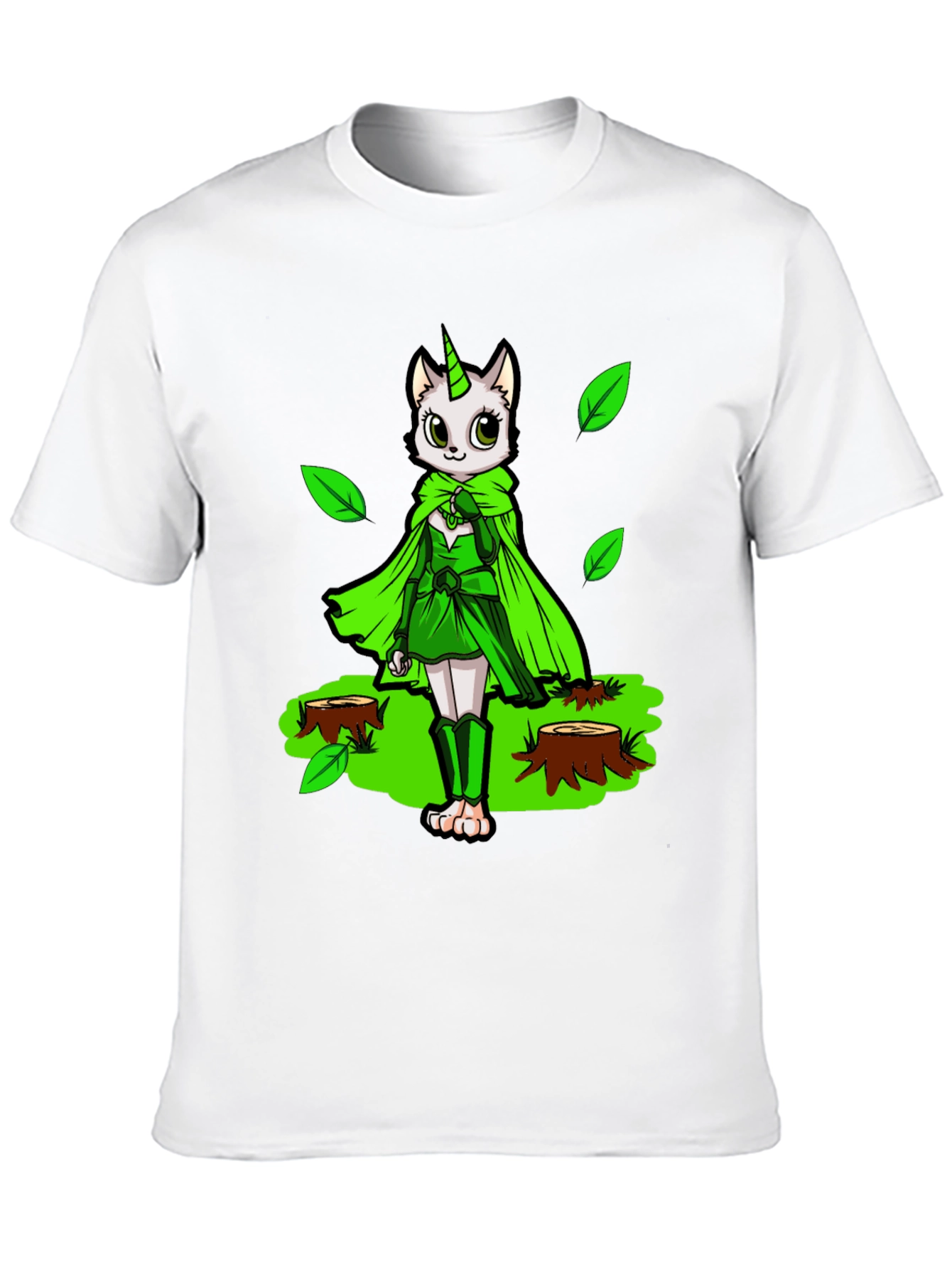 Unicat Forest Guardian Black T-Shirt