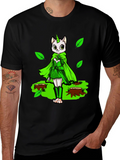 Unicat Forest Guardian Black T-Shirt