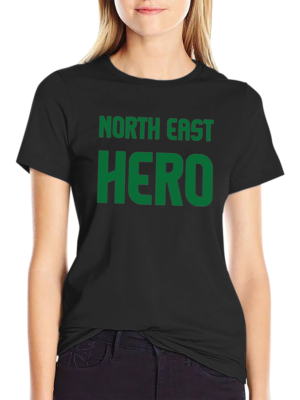 North East Hero Black Graphic Tee
