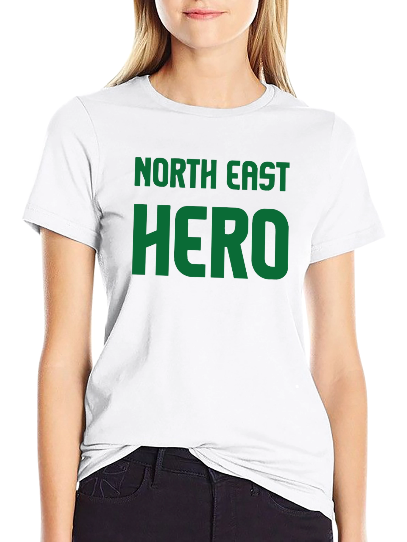 North East Hero Black Graphic Tee