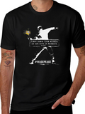 Banksy Flower Bomber T-Shirt #WagePeace