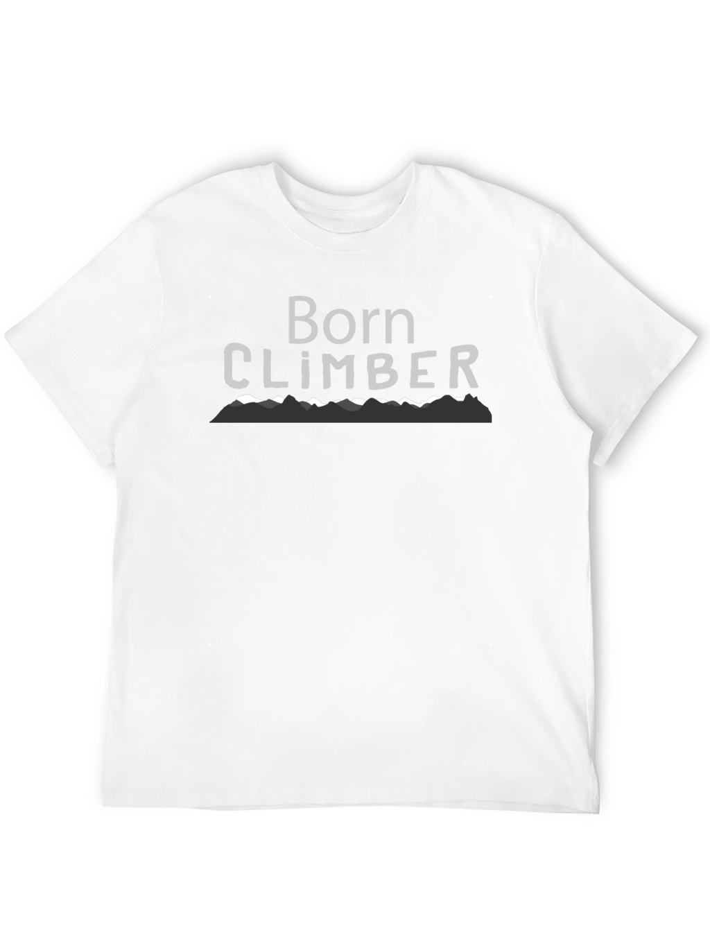 Born Climber Graphic T-Shirt - Mountain Lover Tee