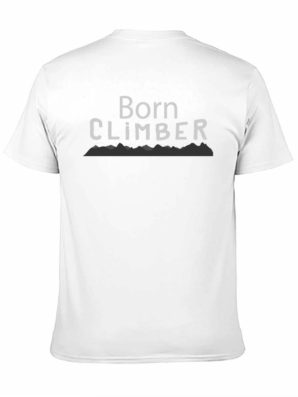 Born Climber Graphic T-Shirt - Mountain Lover Tee