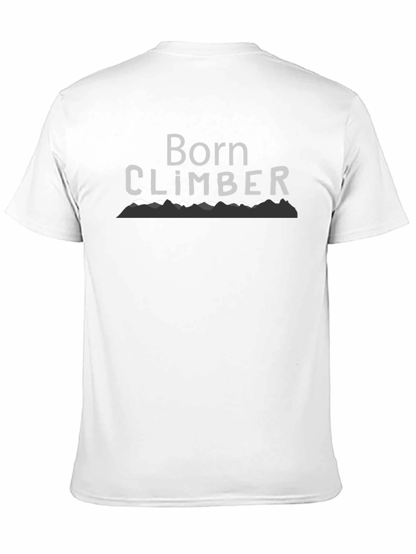 Born Climber Graphic T-Shirt - Mountain Lover Tee