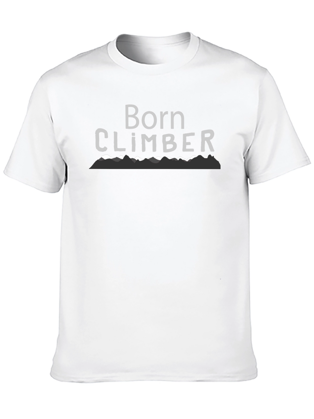 Born Climber Graphic T-Shirt - Mountain Lover Tee