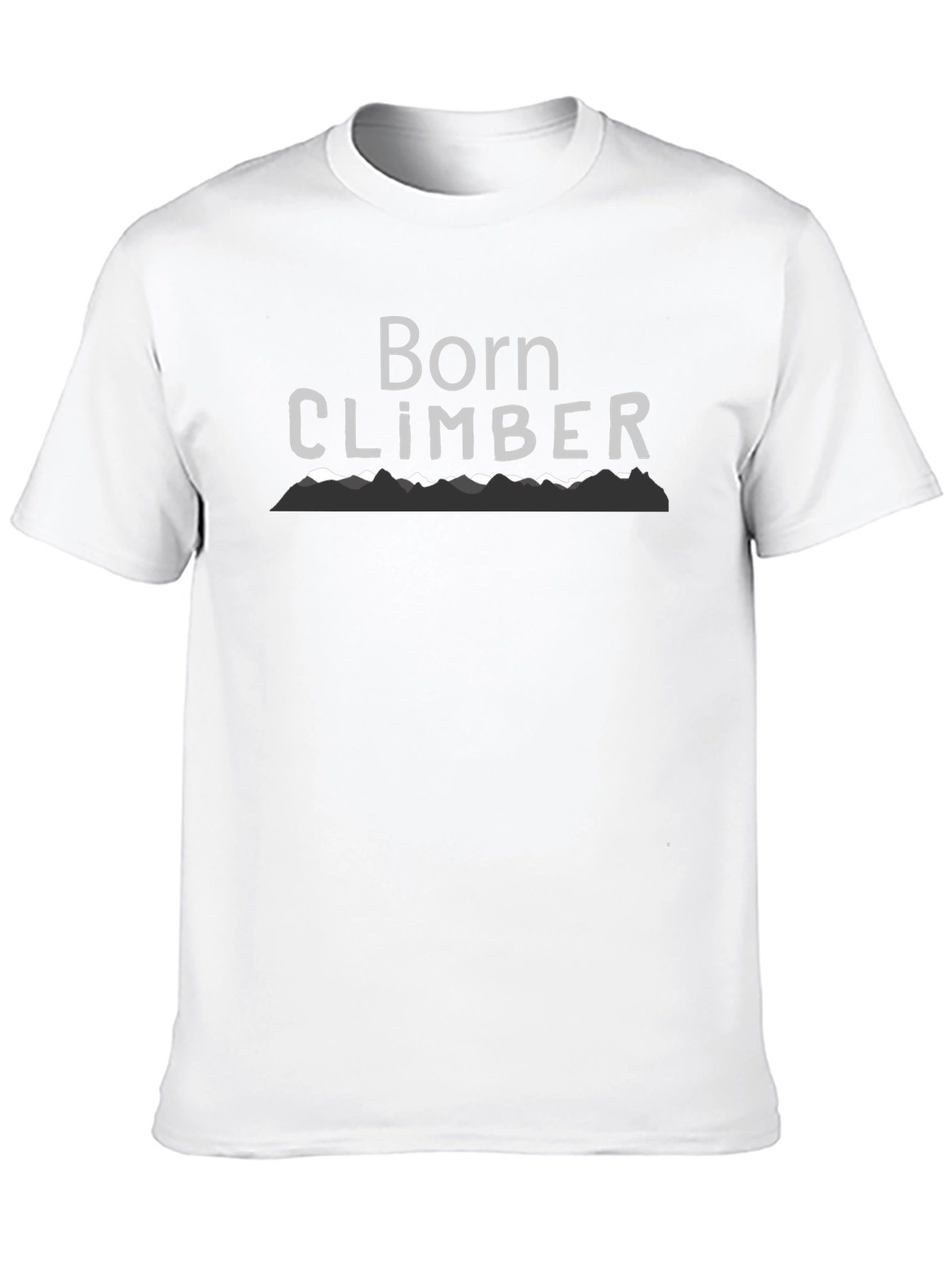 Born Climber Graphic T-Shirt - Mountain Lover Tee