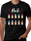Nail Shape T-Shirt: Manicure Styles Tee