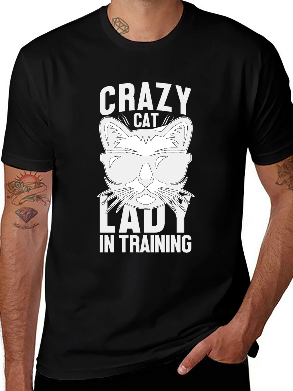 Crazy Cat Lady In Training T-Shirt