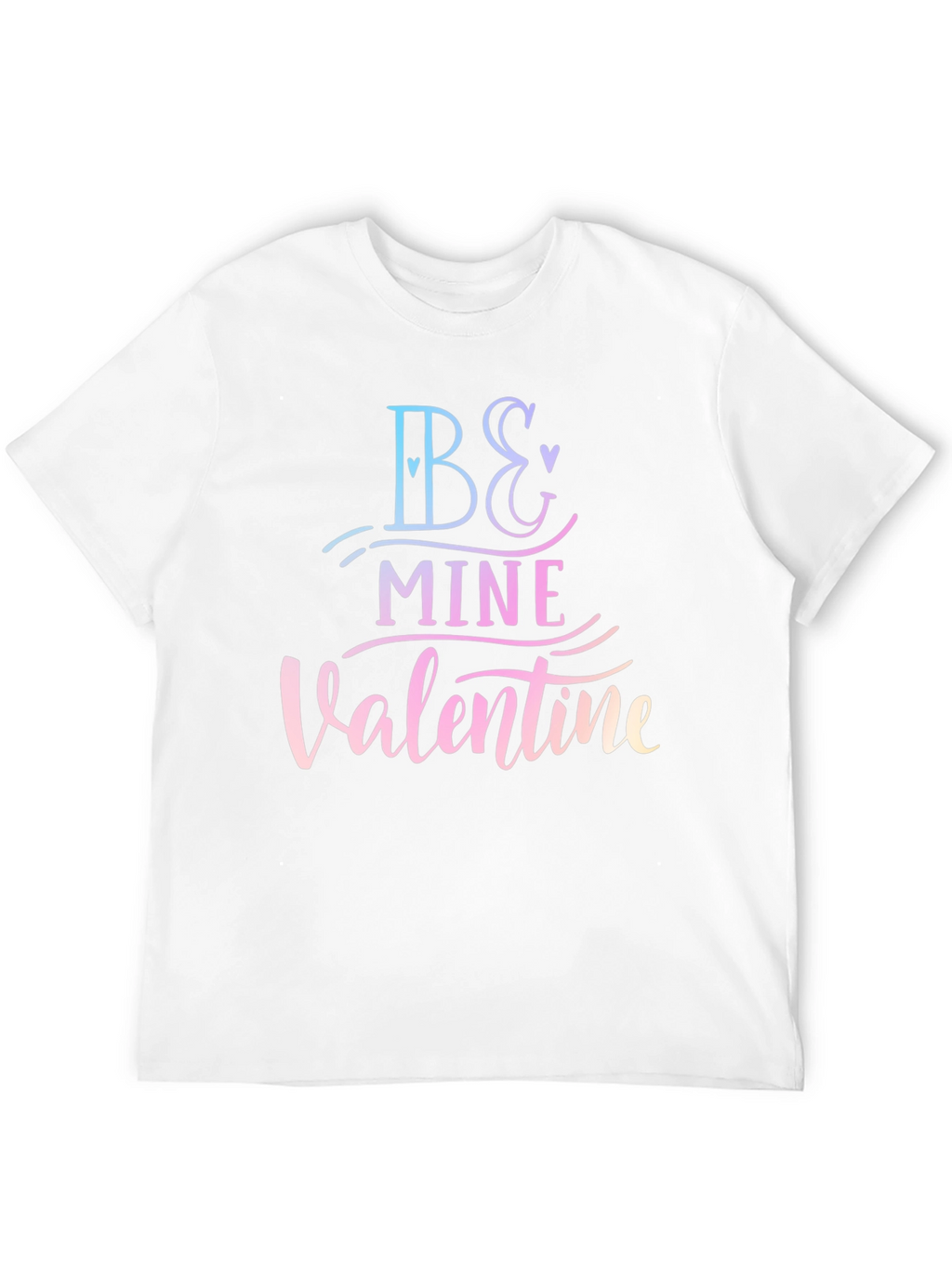 Be Mine Valentine Black T-Shirt