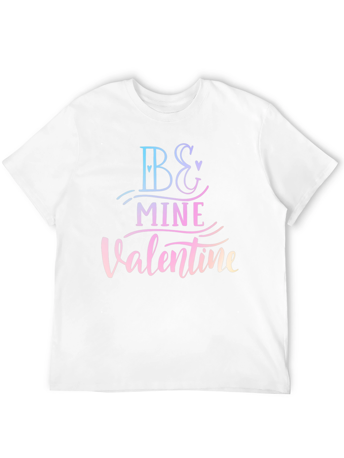 Be Mine Valentine Black T-Shirt