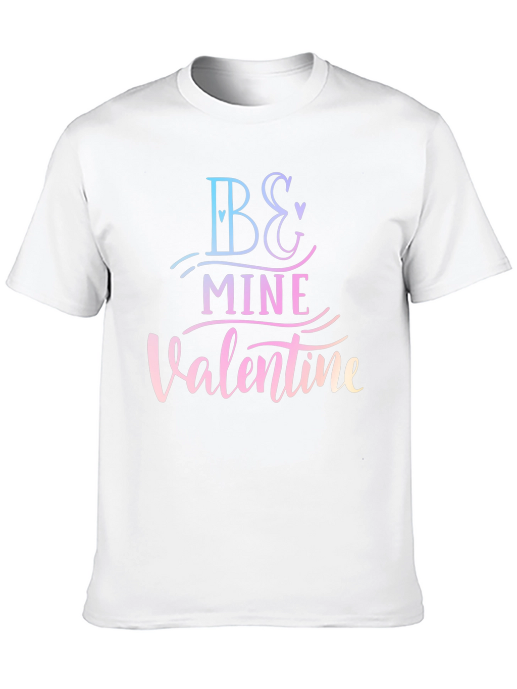 Be Mine Valentine Black T-Shirt