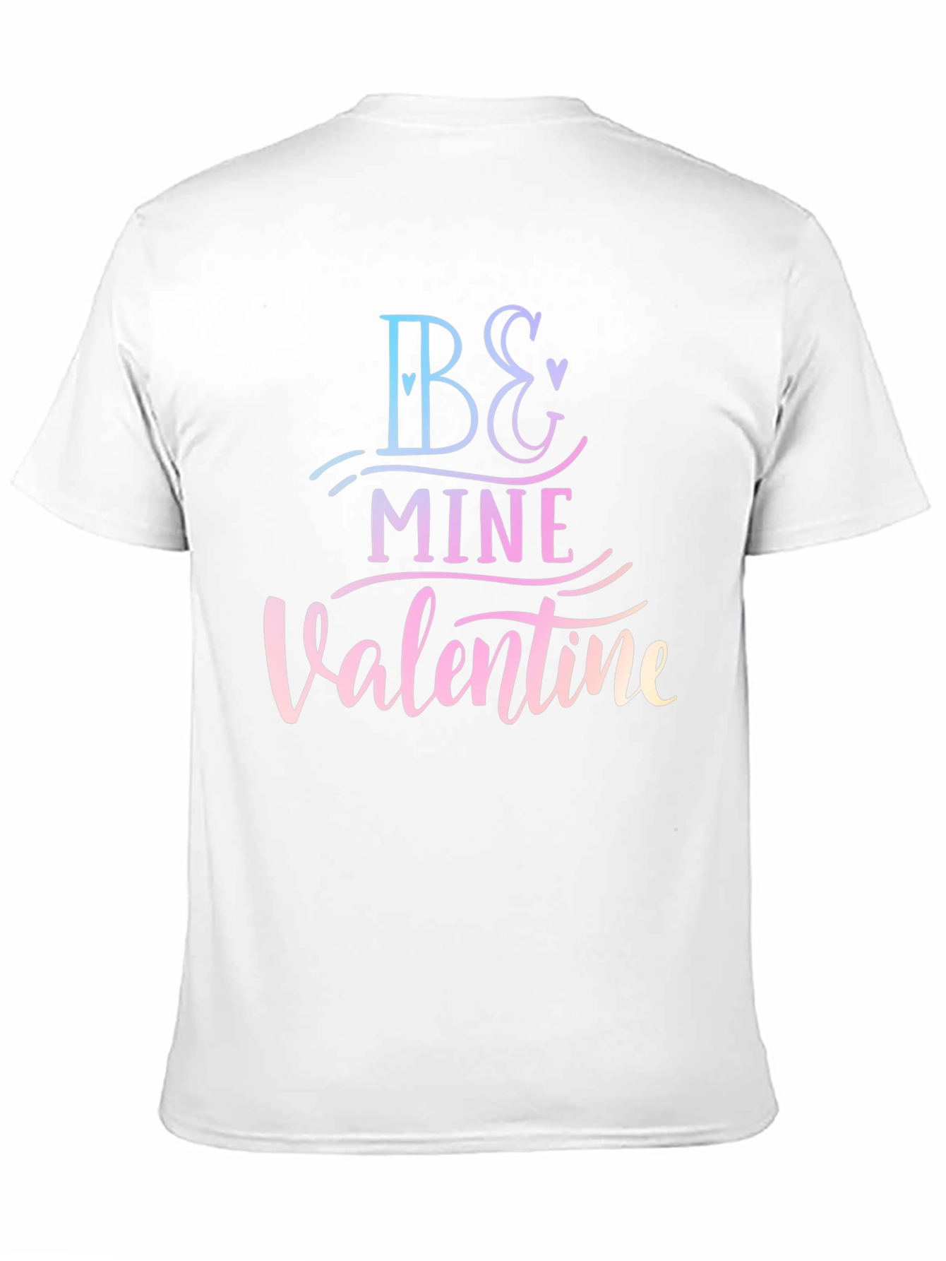 Be Mine Valentine Black T-Shirt