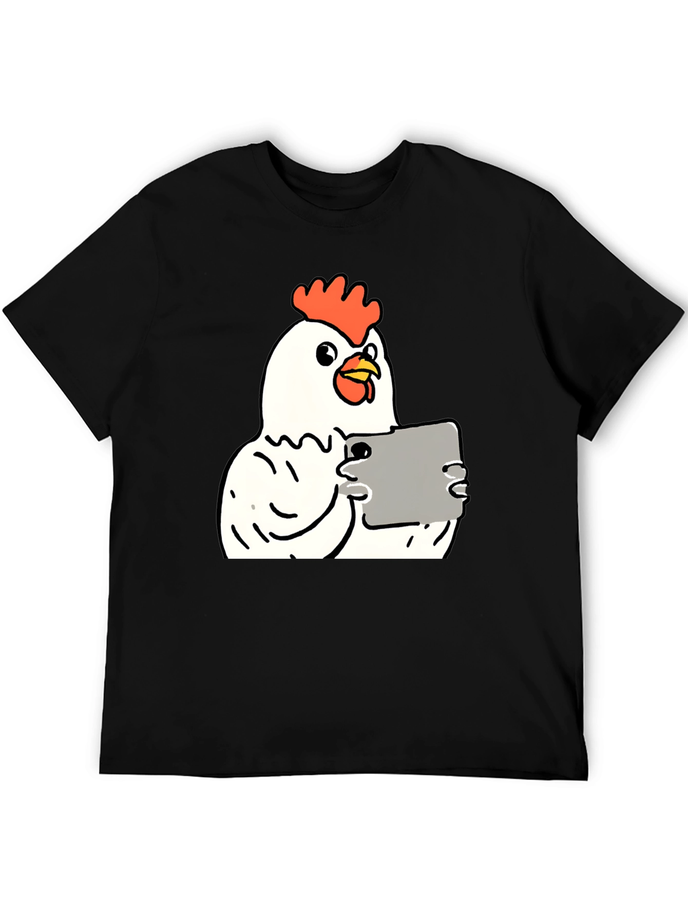 Chicken Tablet T-Shirt - Funny Novelty Tee