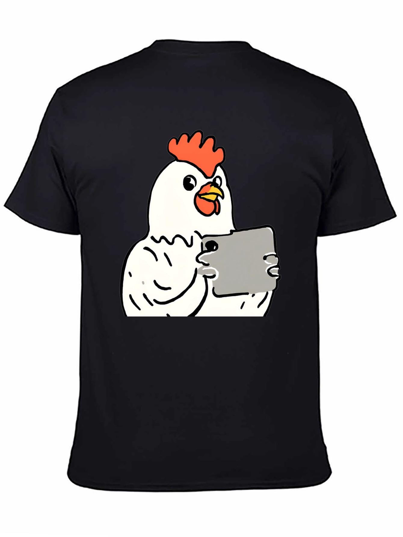 Chicken Tablet T-Shirt - Funny Novelty Tee