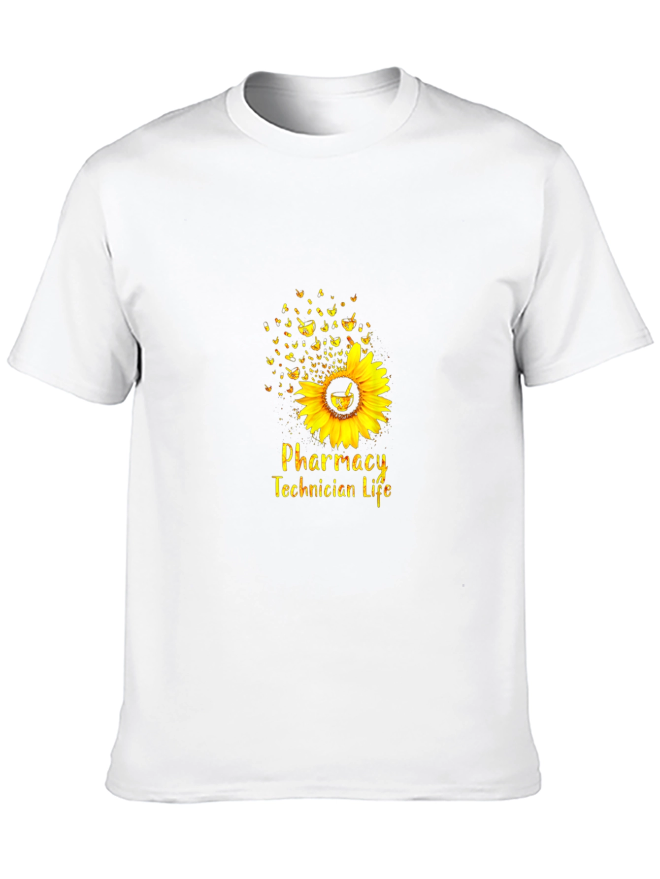Pharmacy Technician Life Sunflower T-Shirt