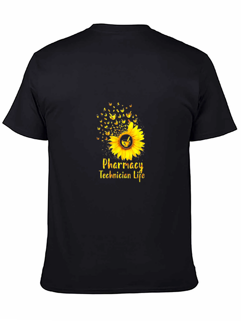 Pharmacy Technician Life Sunflower T-Shirt