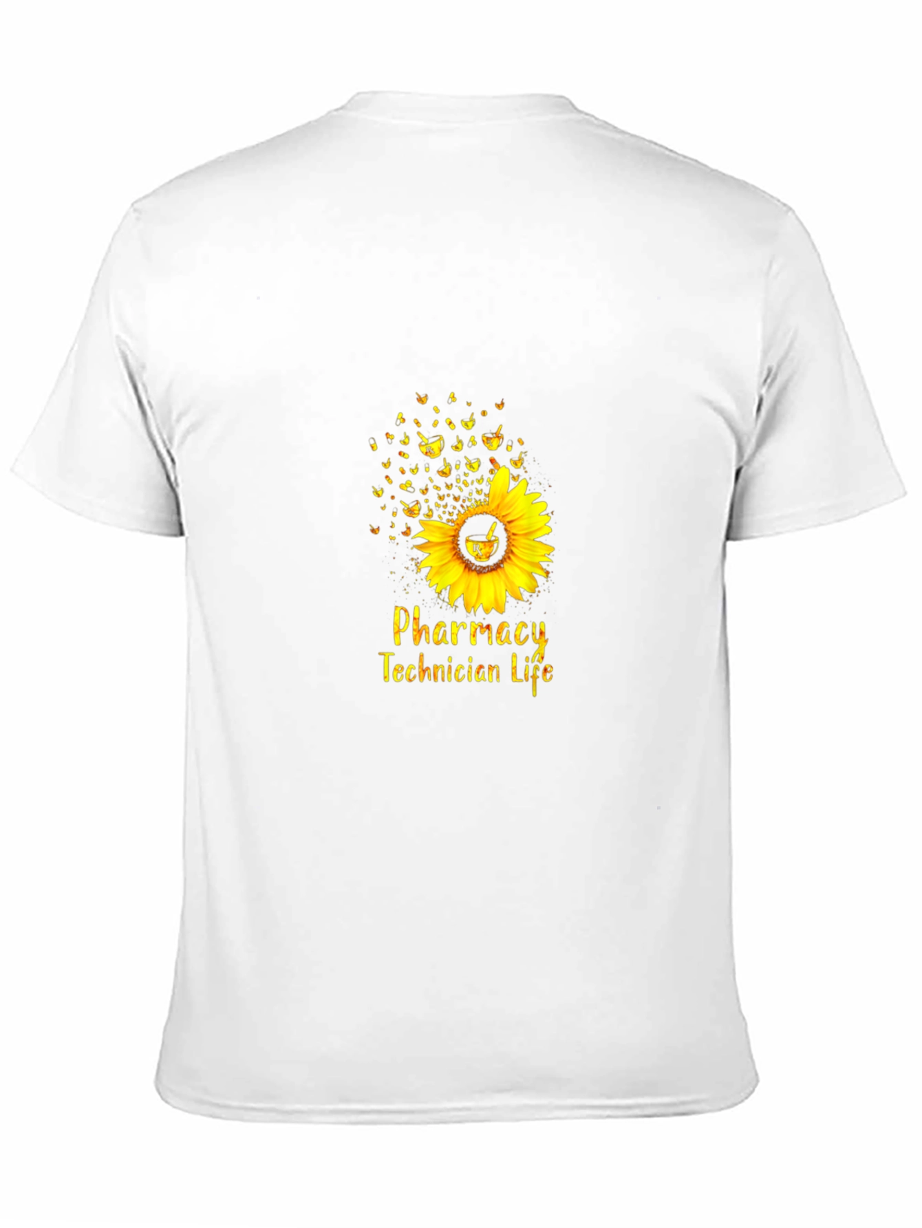 Pharmacy Technician Life Sunflower T-Shirt