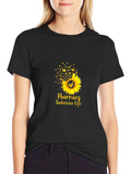 Pharmacy Technician Life Sunflower T-Shirt