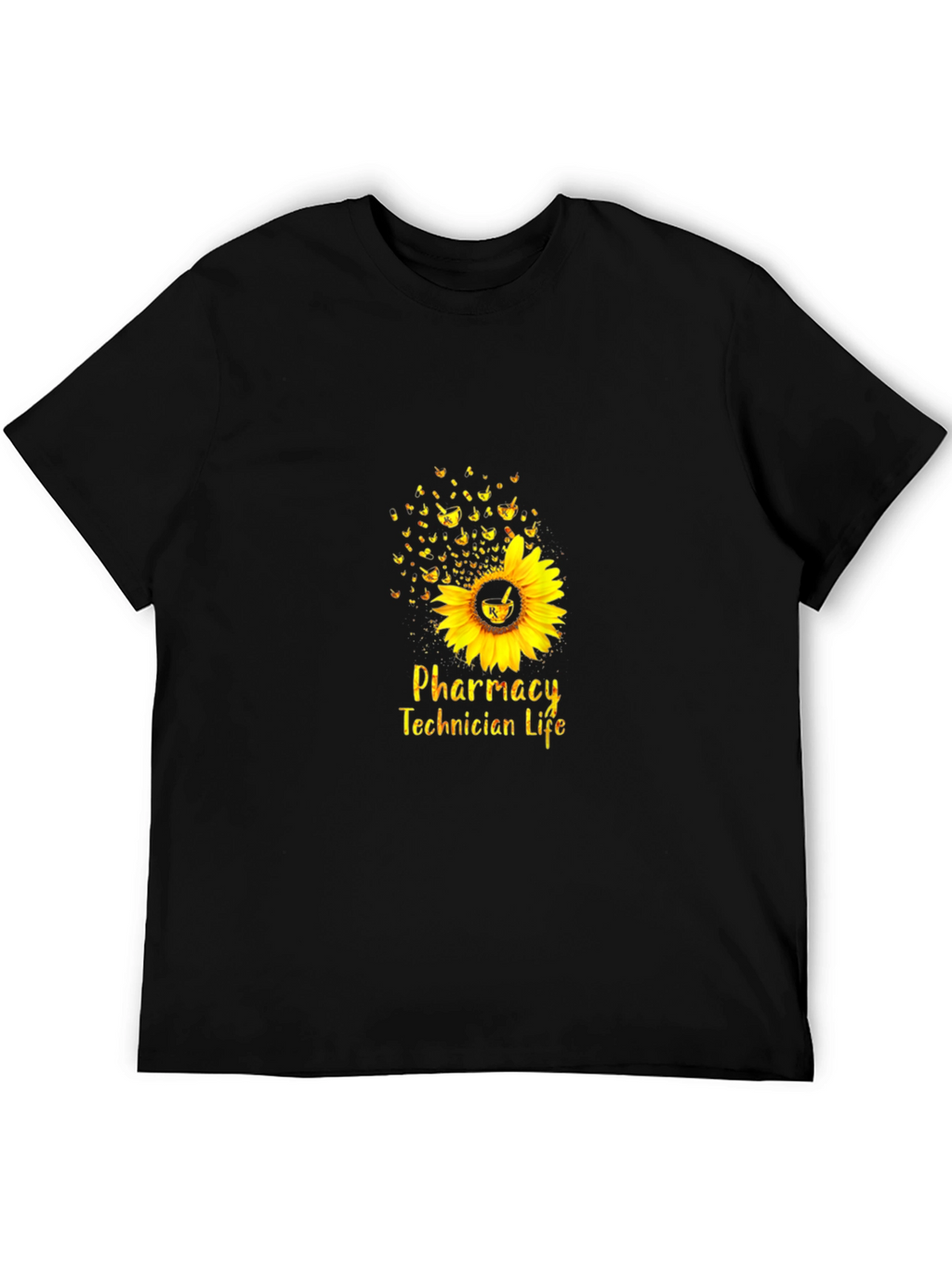 Pharmacy Technician Life Sunflower T-Shirt