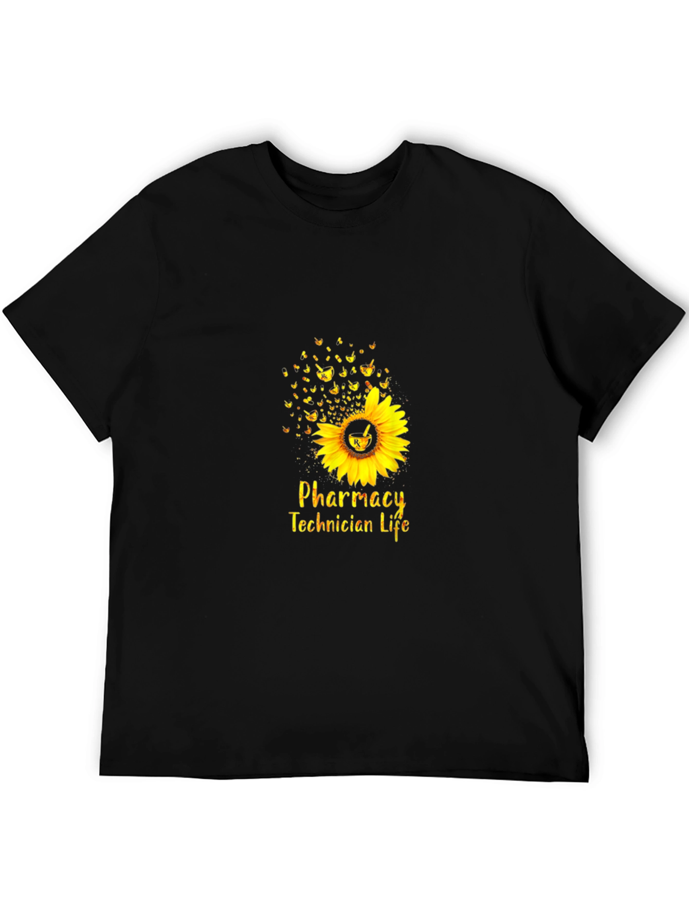 Pharmacy Technician Life Sunflower T-Shirt
