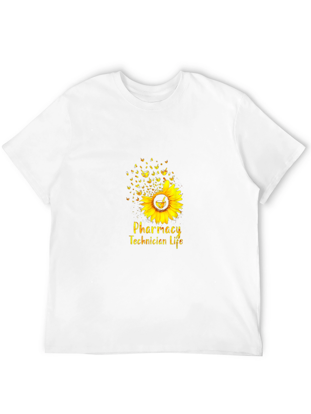 Pharmacy Technician Life Sunflower T-Shirt