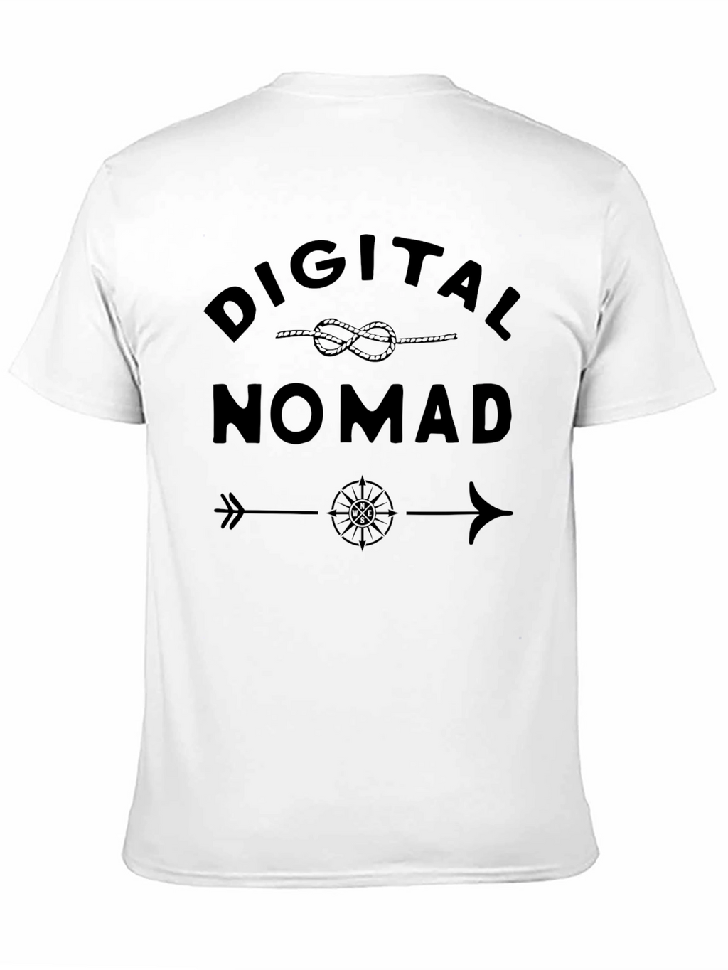 Digital Nomad Graphic T-Shirt - Black