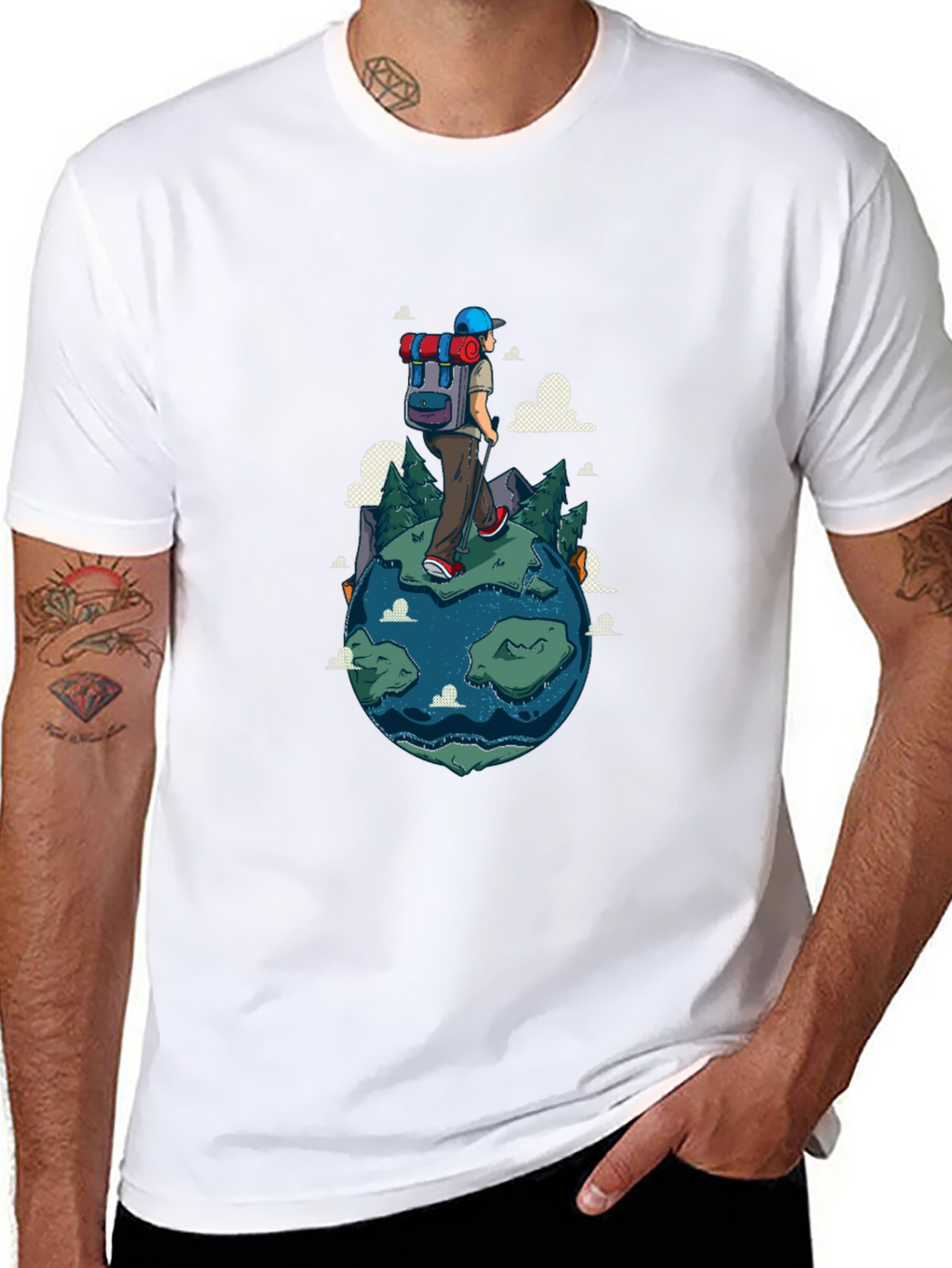 Earth Explorer Graphic Tee