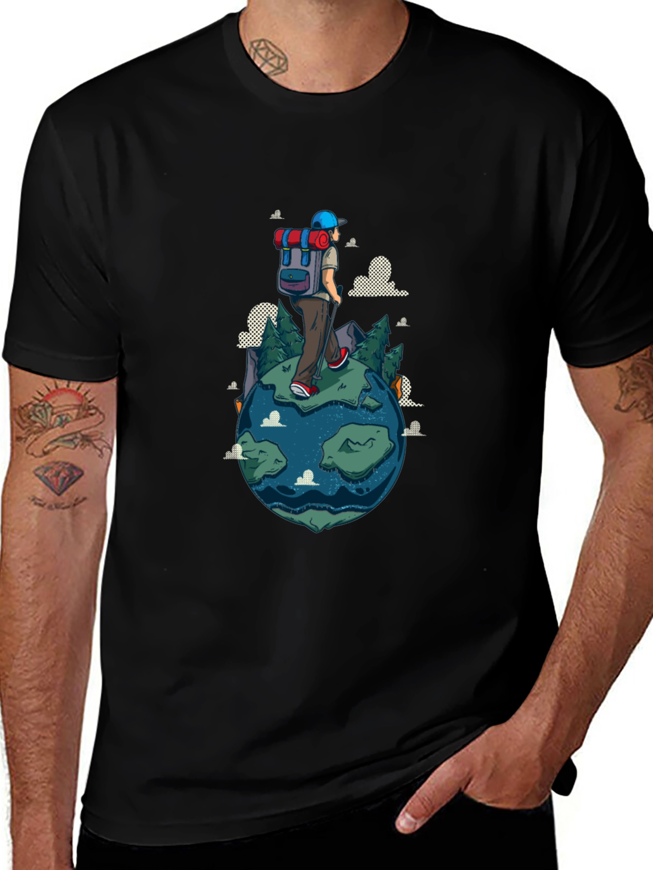 Earth Explorer Graphic Tee
