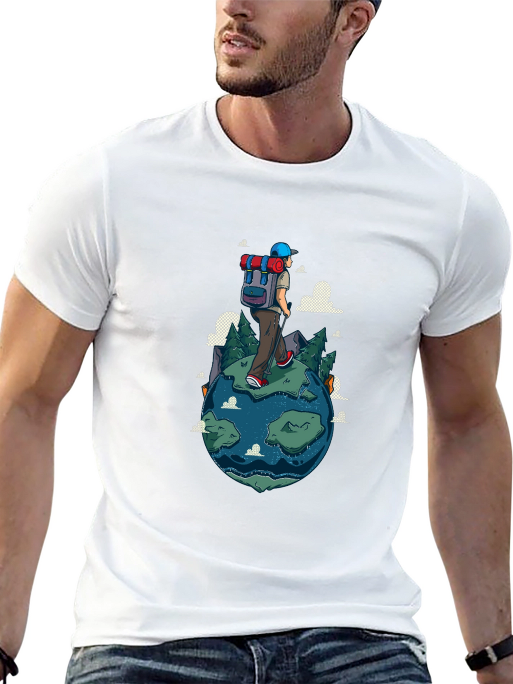 Earth Explorer Graphic Tee