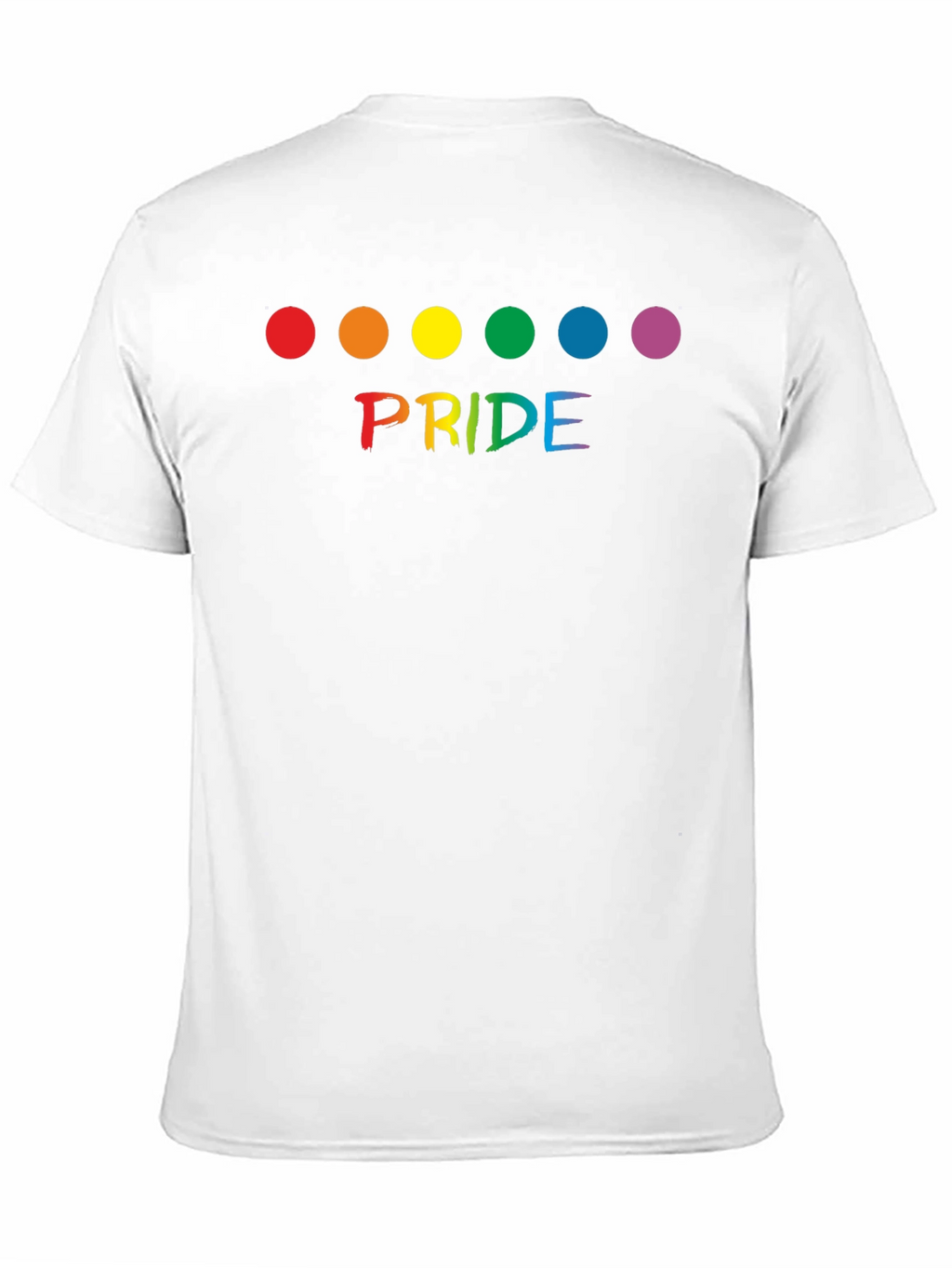 Pride Rainbow Dot Graphic T-Shirt - Unisex