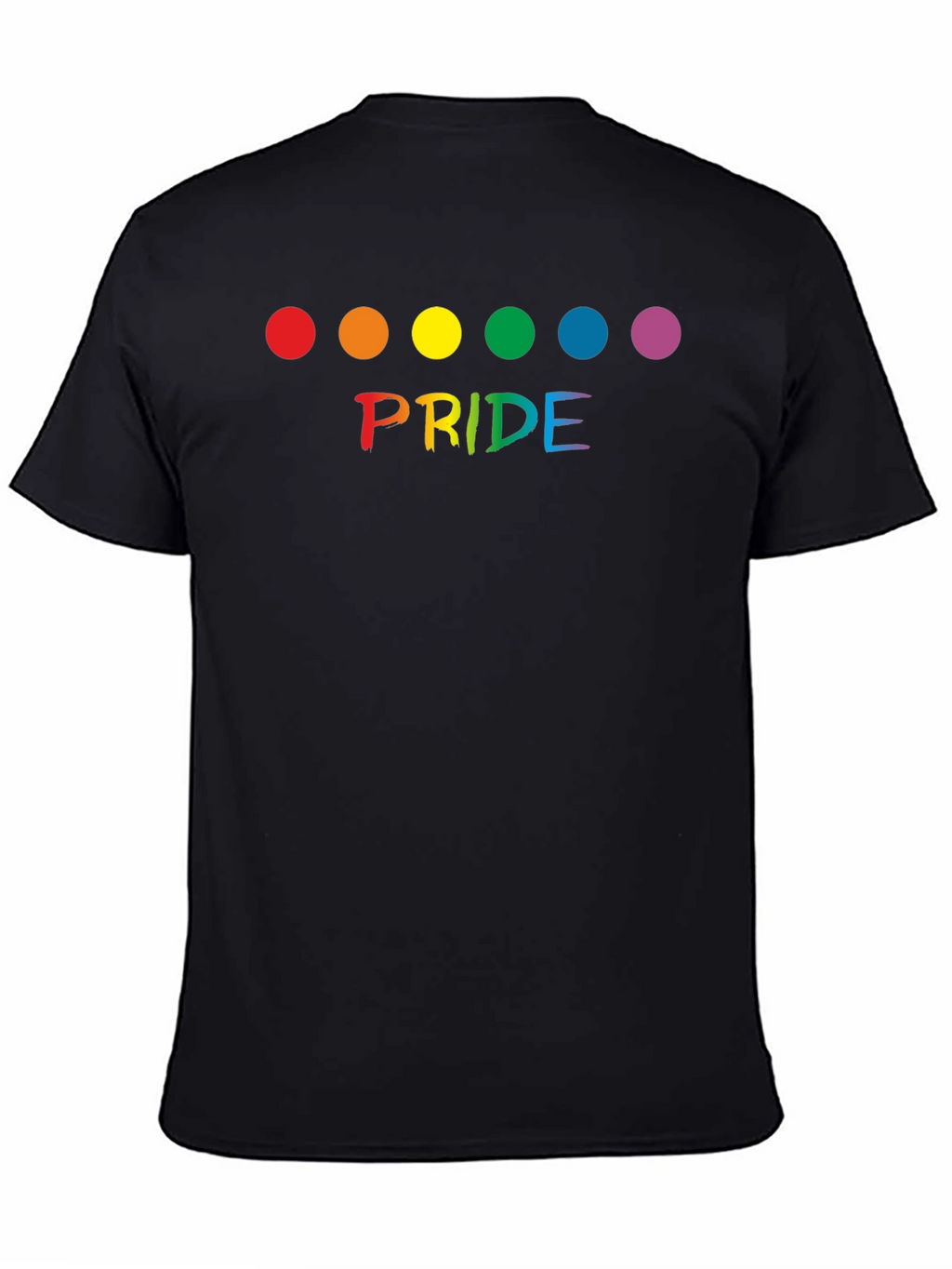 Pride Rainbow Dot Graphic T-Shirt - Unisex