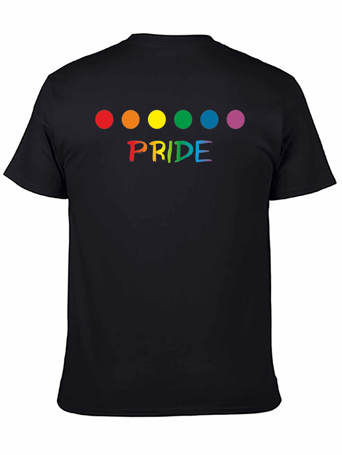Pride Rainbow Dot Graphic T-Shirt - Unisex