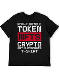 NFT Crypto Blockchain Art T-Shirt