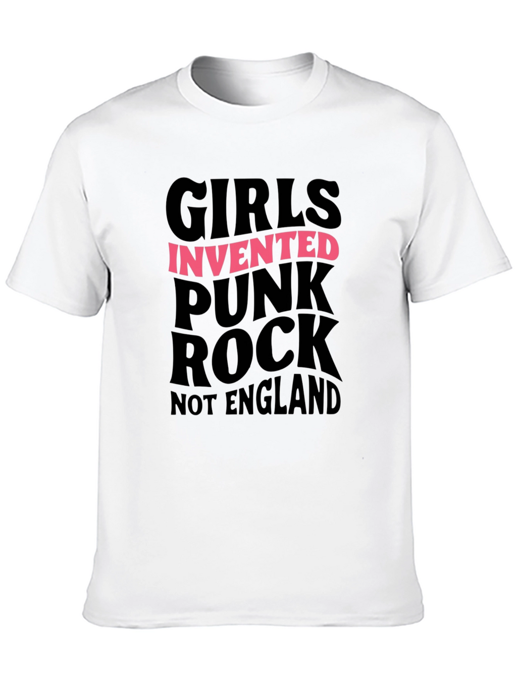 Girls Invented Punk Rock Graphic Tee