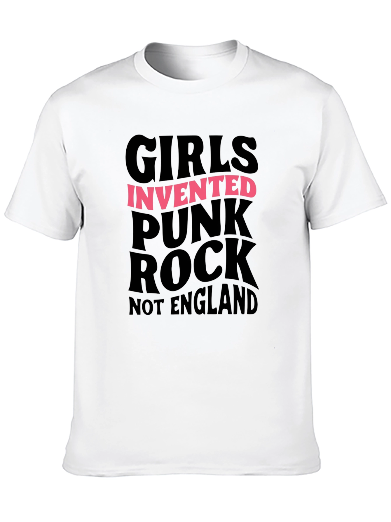 Girls Invented Punk Rock Graphic Tee