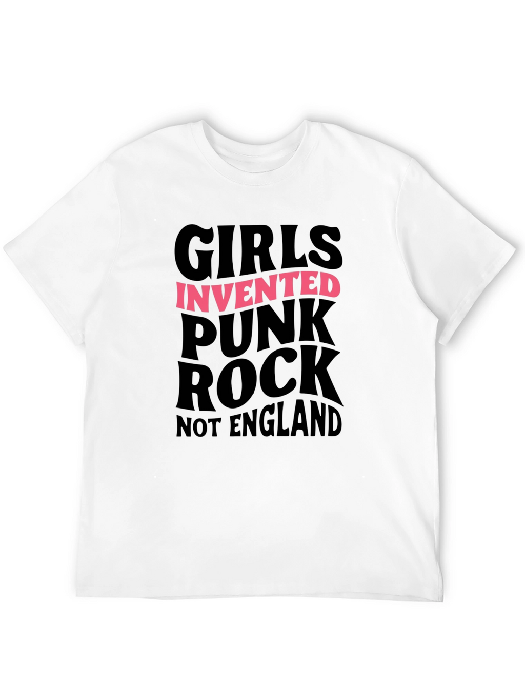 Girls Invented Punk Rock Graphic Tee