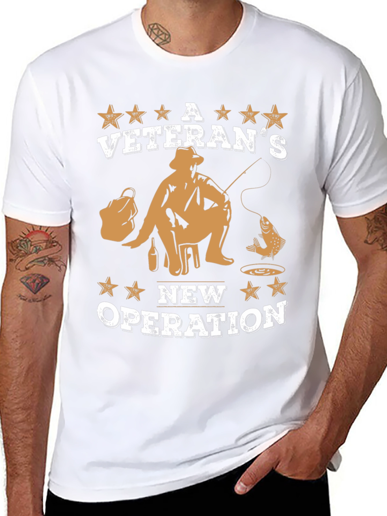 Veterans New Operation Black T-Shirt