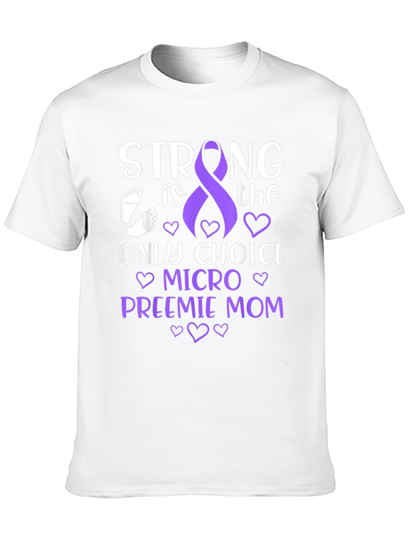 Strong Preemie Mom T-Shirt
