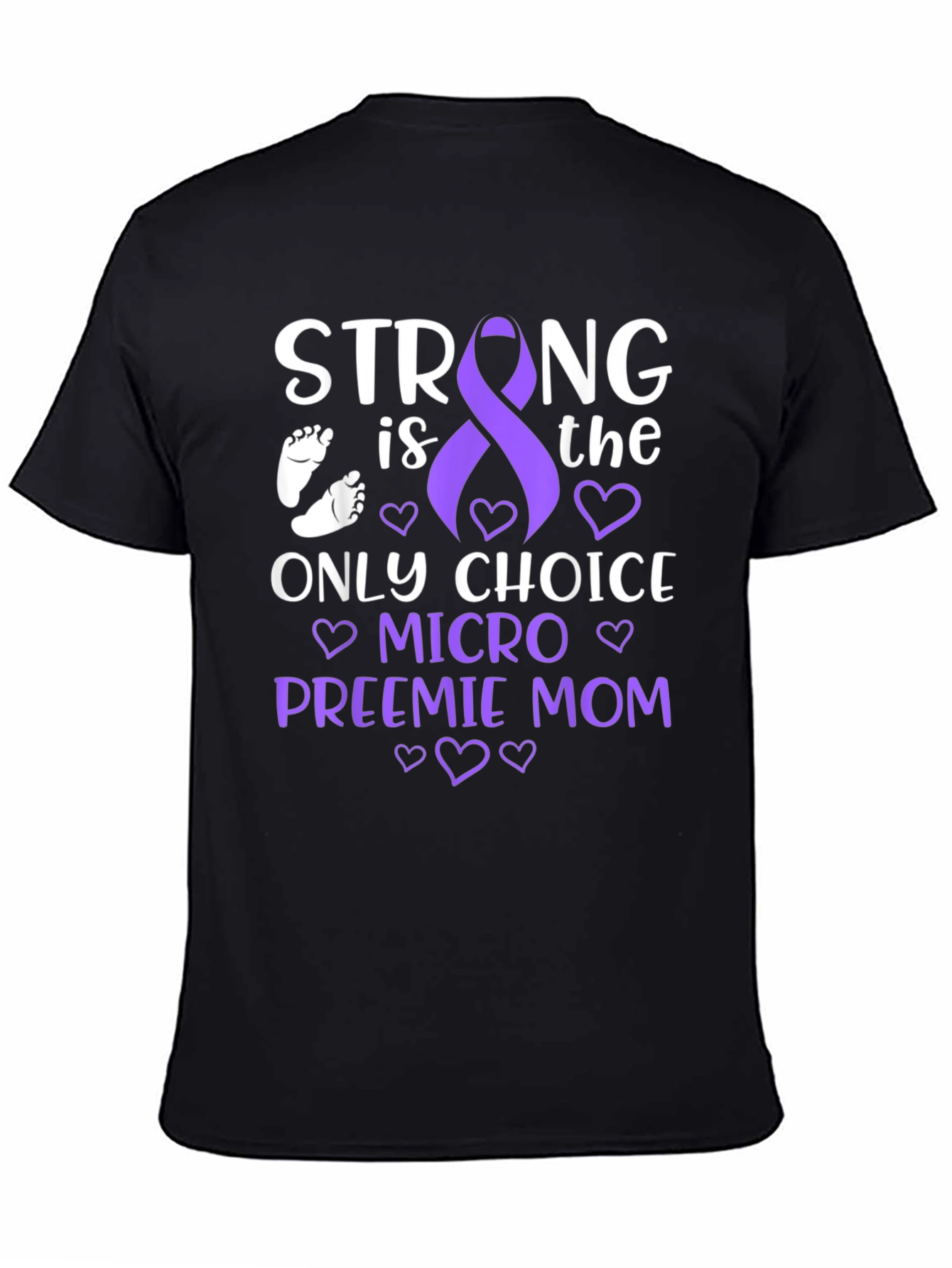 Strong Preemie Mom T-Shirt