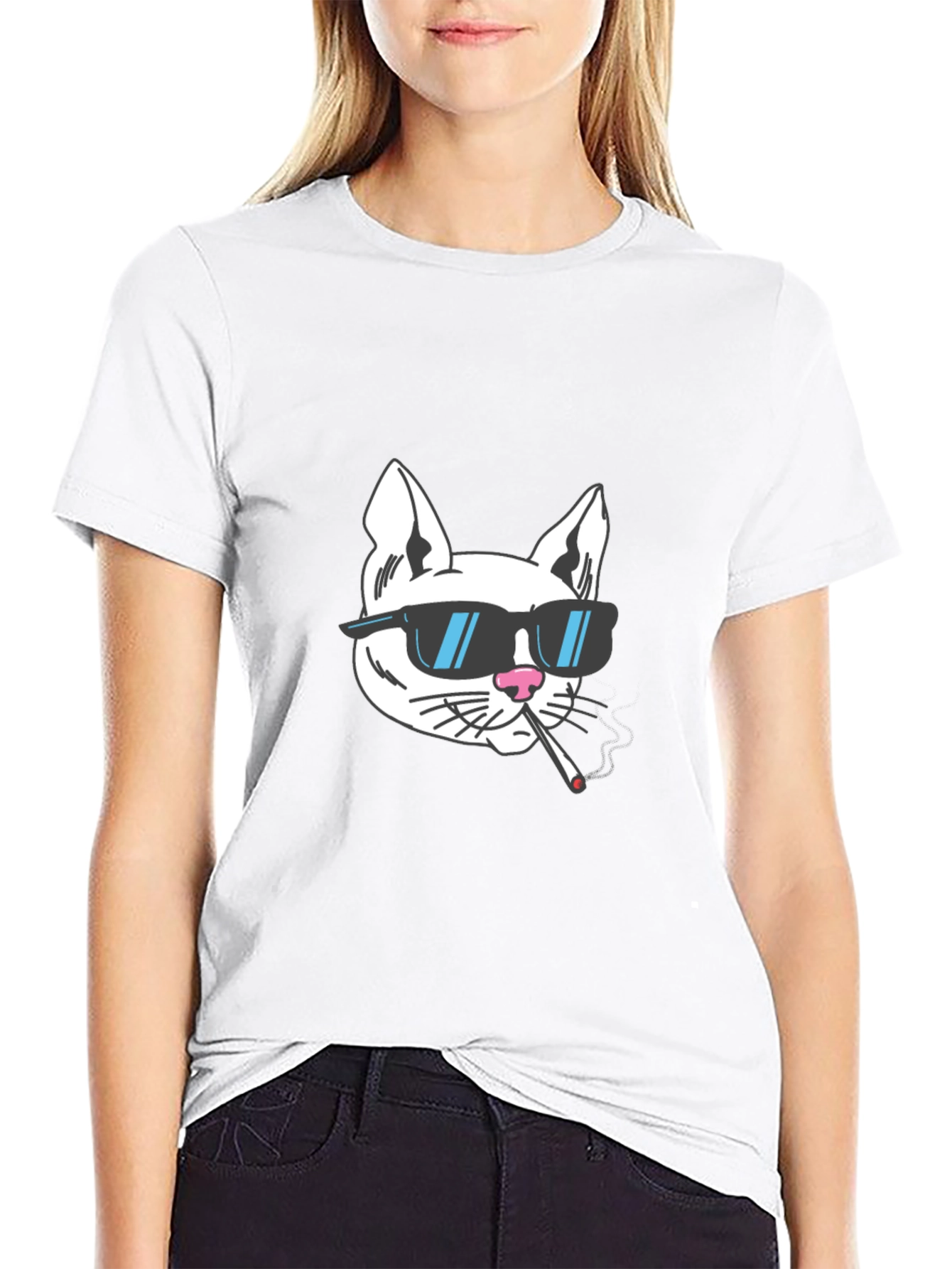 Cool Cat T-Shirt: Fun Graphic Tee