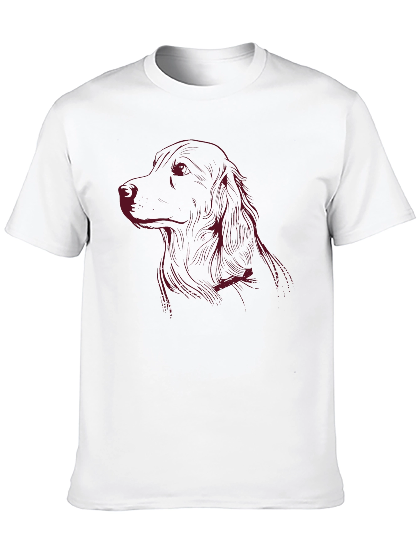 Dog Graphic Black T-Shirt