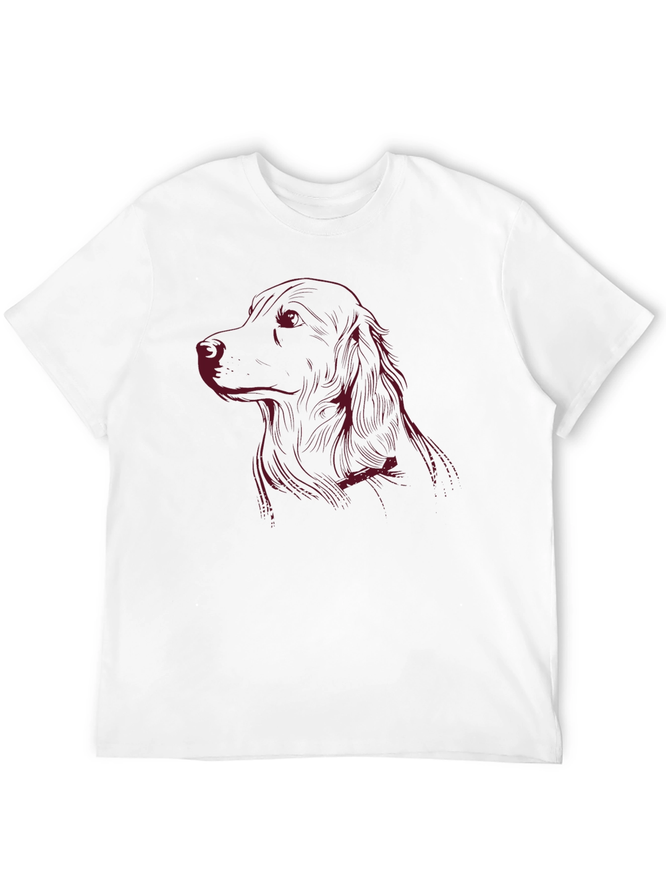 Dog Graphic Black T-Shirt