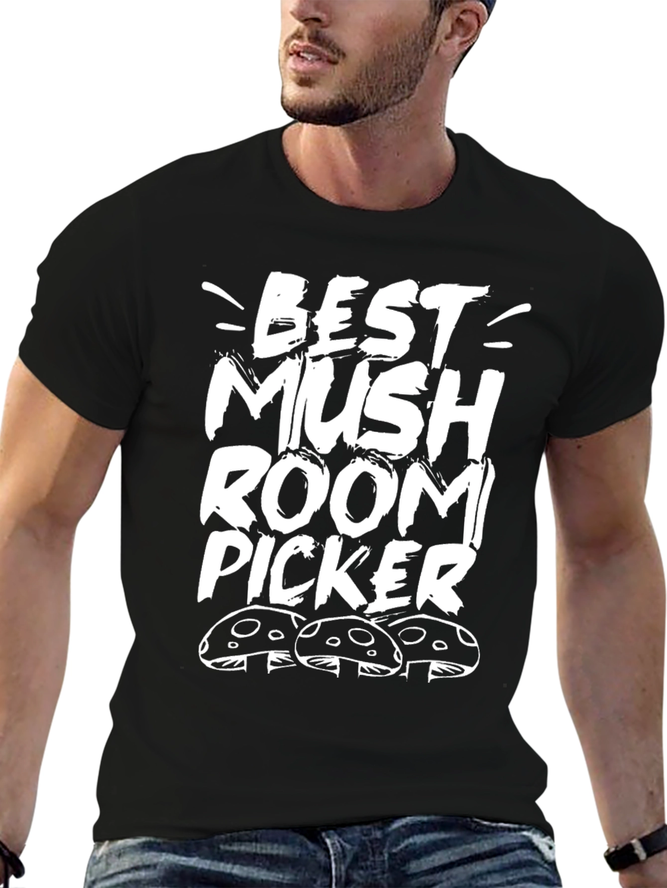 Best Mushroom Picker Graphic T-Shirt